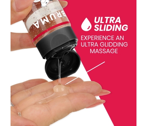 BRUMA Premium Massage Oil 3-in-1 Strawberry Warming Effect 100ml