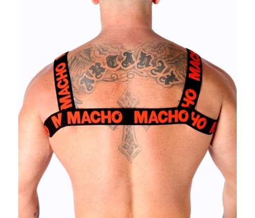 MACHO - ARNÉS DOBLE ROJO