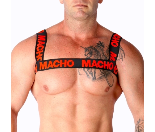 MACHO - ARNÉS DOBLE ROJO