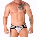 Macho MX26X1 Jockstrap White Mesh L - Breathable Athletic Support