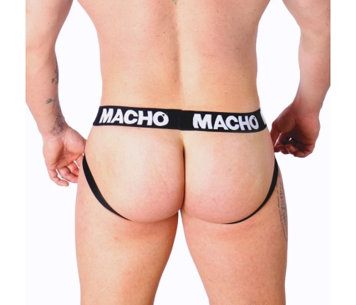 Macho MX26X1 Jockstrap White Mesh L - Breathable Athletic Support