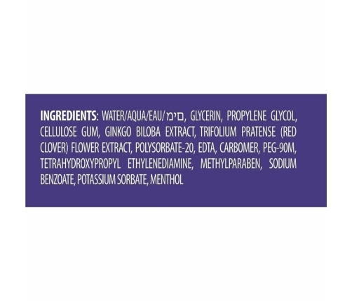 ID Pleasure Water-Based Lubricant 500ml with Ginkgo Biloba & Red Clover