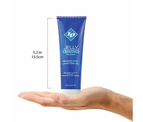 ID Jelly Water-Based Gel Lubricant Extra Thick 120ml Travel Tube