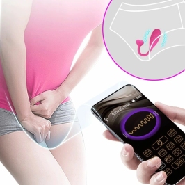 Pretty Love Fisher Pink App-Controlled Vibrating Smart Egg, 12 Modes