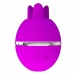 Pretty Love Gemini Ball Purple Silicone Intimate Massager with Pulsation