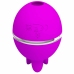 Pretty Love Gemini Ball Purple Silicone Intimate Massager with Pulsation