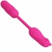 Pretty Love Nobikuma Pink Silicone Vibrating Bullet - USB, 6 Modes