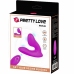 Pretty Love Melvin Intimate Dual Motor Silicone Device with Remote, Pink