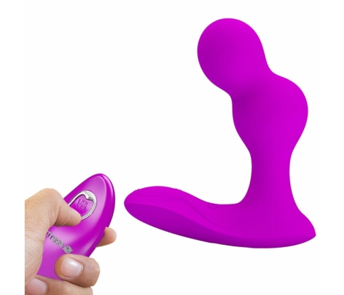 Pretty Love Terrance Flexible Silicone Vibrating Massager Remote Control
