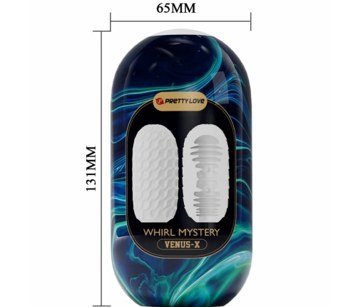 Pretty Love Whirl Mystery Venus Egg - Compact Intimate Stimulation Device