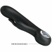Pretty Love Carina Dual-Action Vibrator Black Silicone, 7 Modes USB