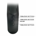 Pretty Love Ansel Black Silicone Vibrator with 7 Vibration Modes USB