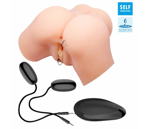 Crazy Bull Samantha Torso Model Vibrating Intimate Machine, Water Skin Material