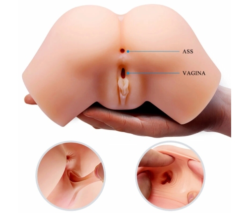 Crazy Bull Samantha Torso Model Vibrating Intimate Machine, Water Skin Material