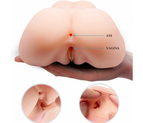 Crazy Bull Double Entry Intimate Machine with Dual Vibration System 18cm