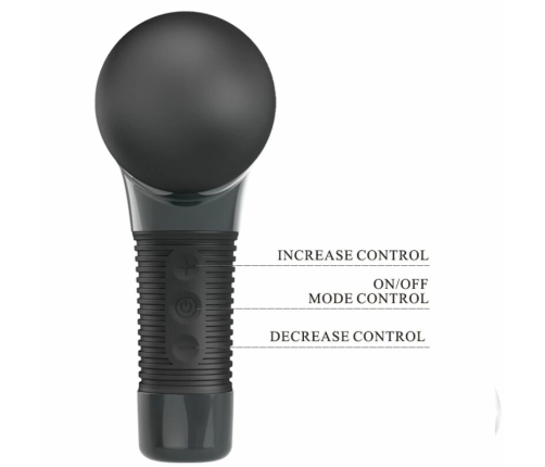 Pretty Love PowerMassager 7 Modes 5 Speeds USB Dark Gray