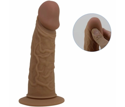 Pretty Love Harness Briefs Set with Silicone Shaft, Adjustable, Brown