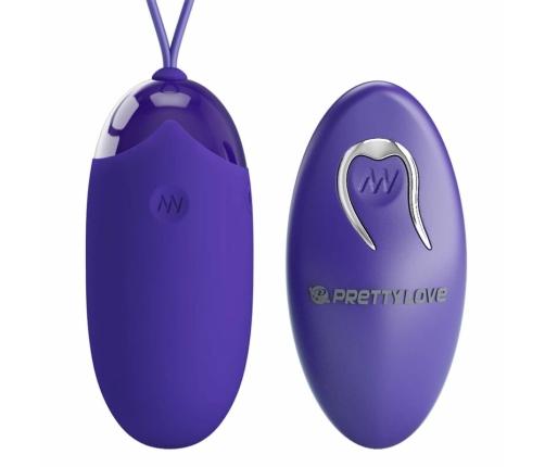 Pretty Love Berger Wireless Intimate Egg Violet 12 Modes Silicone