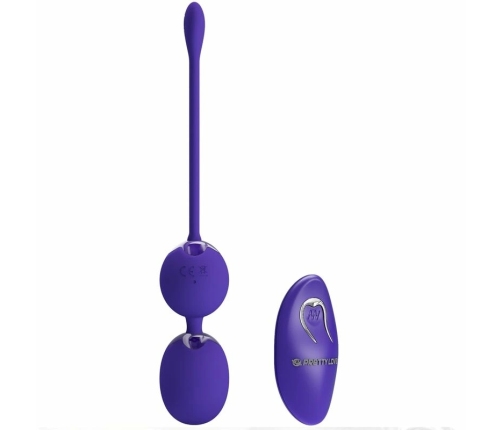 Pretty Love Willie Youth Remote-Control Intimate Trainer Violet Silicone