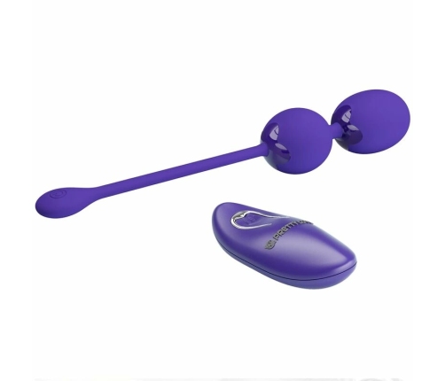 Pretty Love Willie Youth Remote-Control Intimate Trainer Violet Silicone