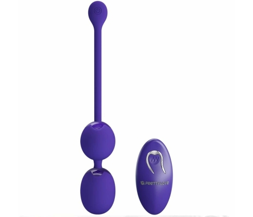 Pretty Love Willie Youth Remote-Control Intimate Trainer Violet Silicone
