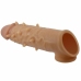 Pretty Love Osborn Silicone Extension Sleeve with Support Ring, Natural Tone