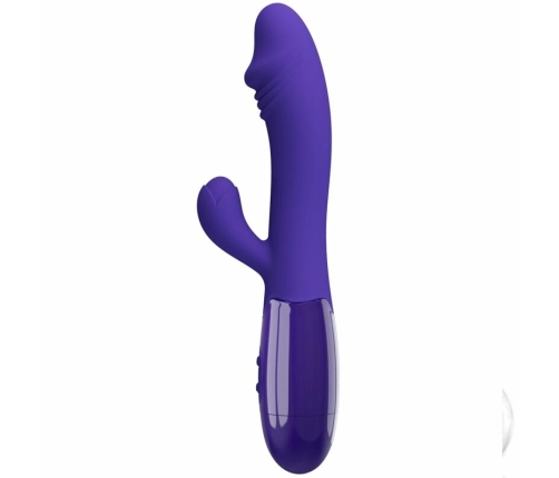 Pretty Love Snappy Youth Violet Dual-Function Rechargeable Massager