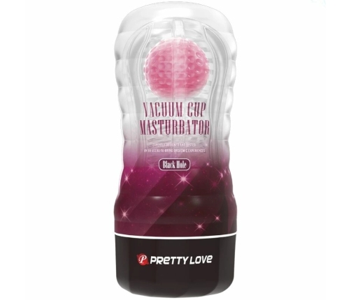 Pretty Love Pink Cup - Soft Textured Intimate Sleeve with Rolling System