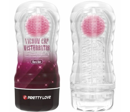 Pretty Love Pink Cup - Soft Textured Intimate Sleeve with Rolling System