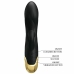 Pretty Love Luxury Black Intimate Device with 18K Gold Plating, USB Rechargeable