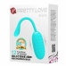 Pretty Love Kirk Wireless Vibrating Egg Light Green, 12 Modes, USB Rechargeable