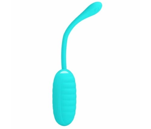 Pretty Love Kirk Wireless Vibrating Egg Light Green, 12 Modes, USB Rechargeable