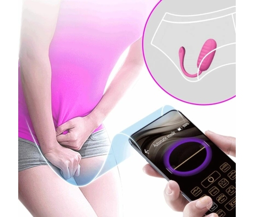 Pretty Love Catalina Pink Wireless Vibrating Egg with App Control