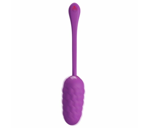 Pretty Love Vibrating Egg Marine Texture Violet USB Rechargeable 12 Modes