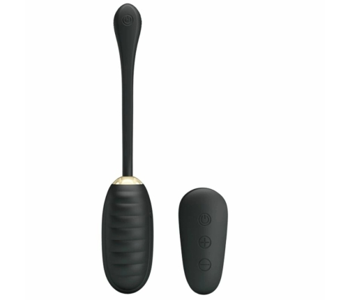Pretty Love Doreen Luxury Black Wireless Vibrating Egg USB Rechargeable
