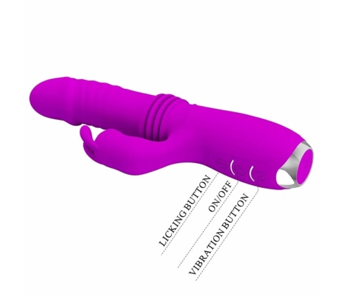 Pretty Love Dorothy Violet Rechargeable Dual-Action Intimate Device