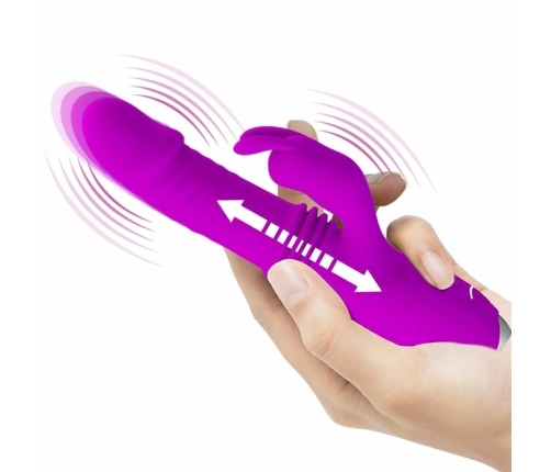 Pretty Love Dorothy Violet Rechargeable Dual-Action Intimate Device