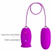 Pretty Love Daisy Dual Egg Rechargeable Device Violet Silicone