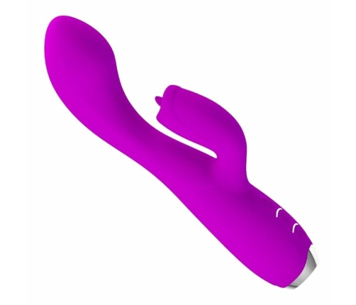 Pretty Love Gloria Intimate Silicone Dual-Motor System, Waterproof, Violet