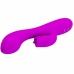 Pretty Love Gloria Intimate Silicone Dual-Motor System, Waterproof, Violet