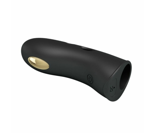 Pretty Love Marico Black Silicone Electro-Stimulation Finger Cover