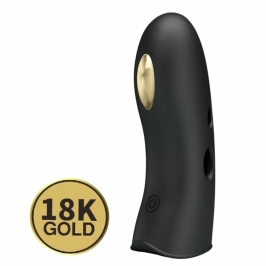 Pretty Love Marico Black Silicone Electro-Stimulation Finger Cover