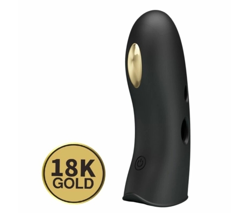 Pretty Love Marico Black Silicone Electro-Stimulation Finger Cover