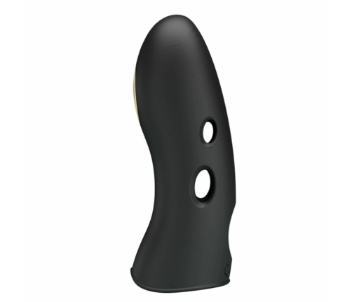 Pretty Love Marico Black Silicone Electro-Stimulation Finger Cover