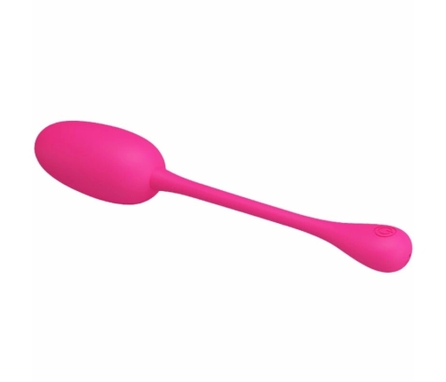 Pretty Love Knucker Pink Wireless Silicone Egg - 12-Mode, USB Rechargeable