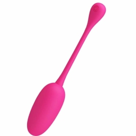 Pretty Love Knucker Pink Wireless Silicone Egg - 12-Mode, USB Rechargeable