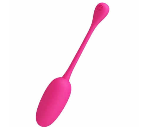 Pretty Love Knucker Pink Wireless Silicone Egg - 12-Mode, USB Rechargeable