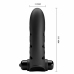 Pretty Love Vance Black Finger Vibrator Dual Motor Silicone Cover