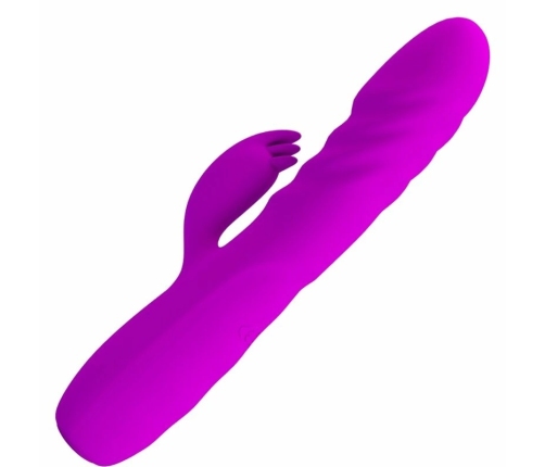 PRETTY LOVE - MELANIE VIBRADOR CONEJO RECARGABLE MORADO