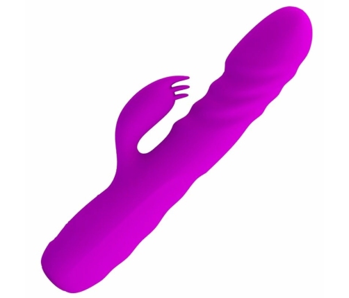 PRETTY LOVE - MELANIE VIBRADOR CONEJO RECARGABLE MORADO